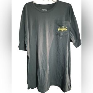 Black Short Sleeve Tee with Crew Neck